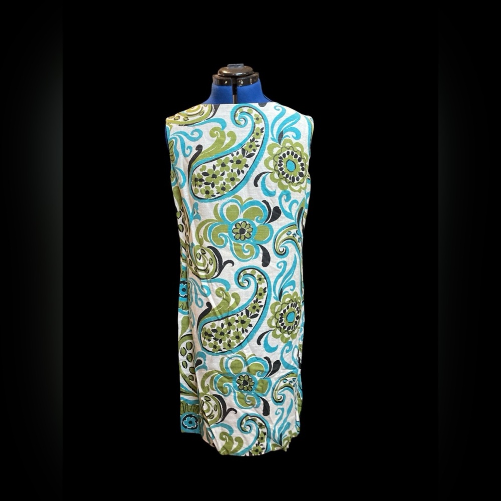 1970’s custom made sheath dress, perfect condition. zipper back